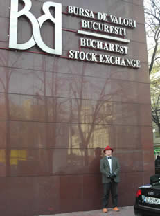 Bullish Bob at Bucharest Stock Exchange2